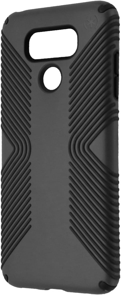 Speck Products Presidio Grip Cell Phone Case for LG G6 - Graphite Grey/Charcoal Grey
