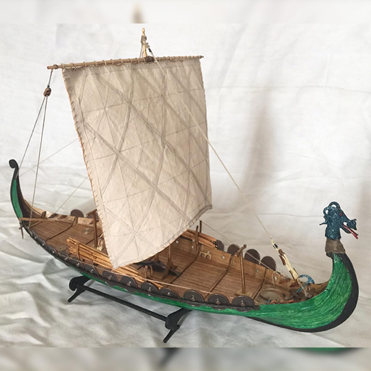 1/50 Skala 3D Holz Wikinger Piratenschiff Modell Kit