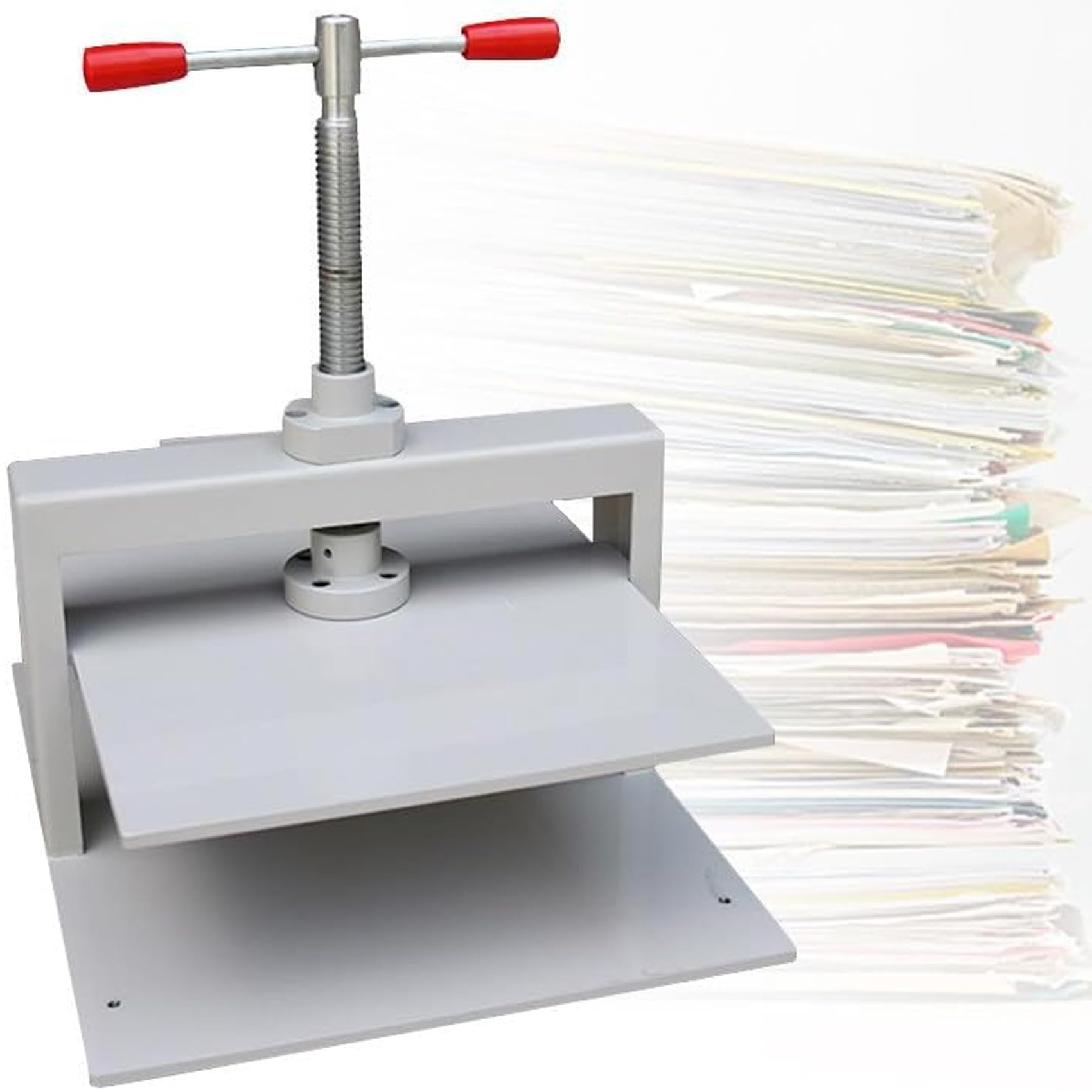 Amazon.co.jp: Vrapnudc手動用紙プレス機A5 本平打ち機 手動フラット