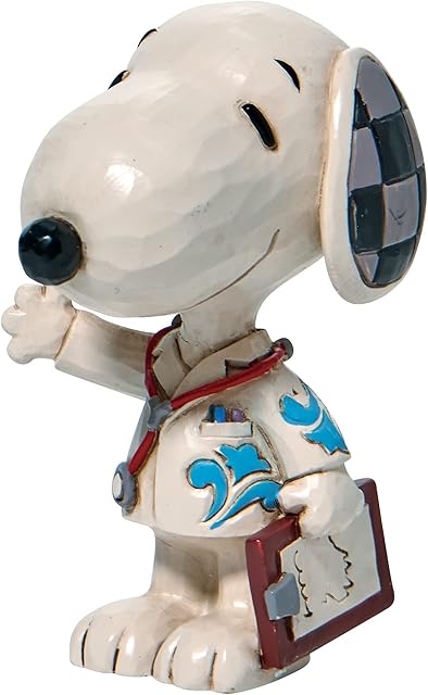 Snoopy Doctor Mini Figurine - Peanuts by Jim Shore