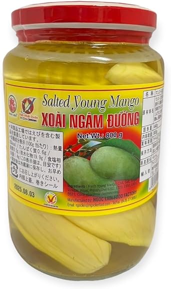 Salted Mango, 28.7 oz 800 g, 1 Can 5 Cans