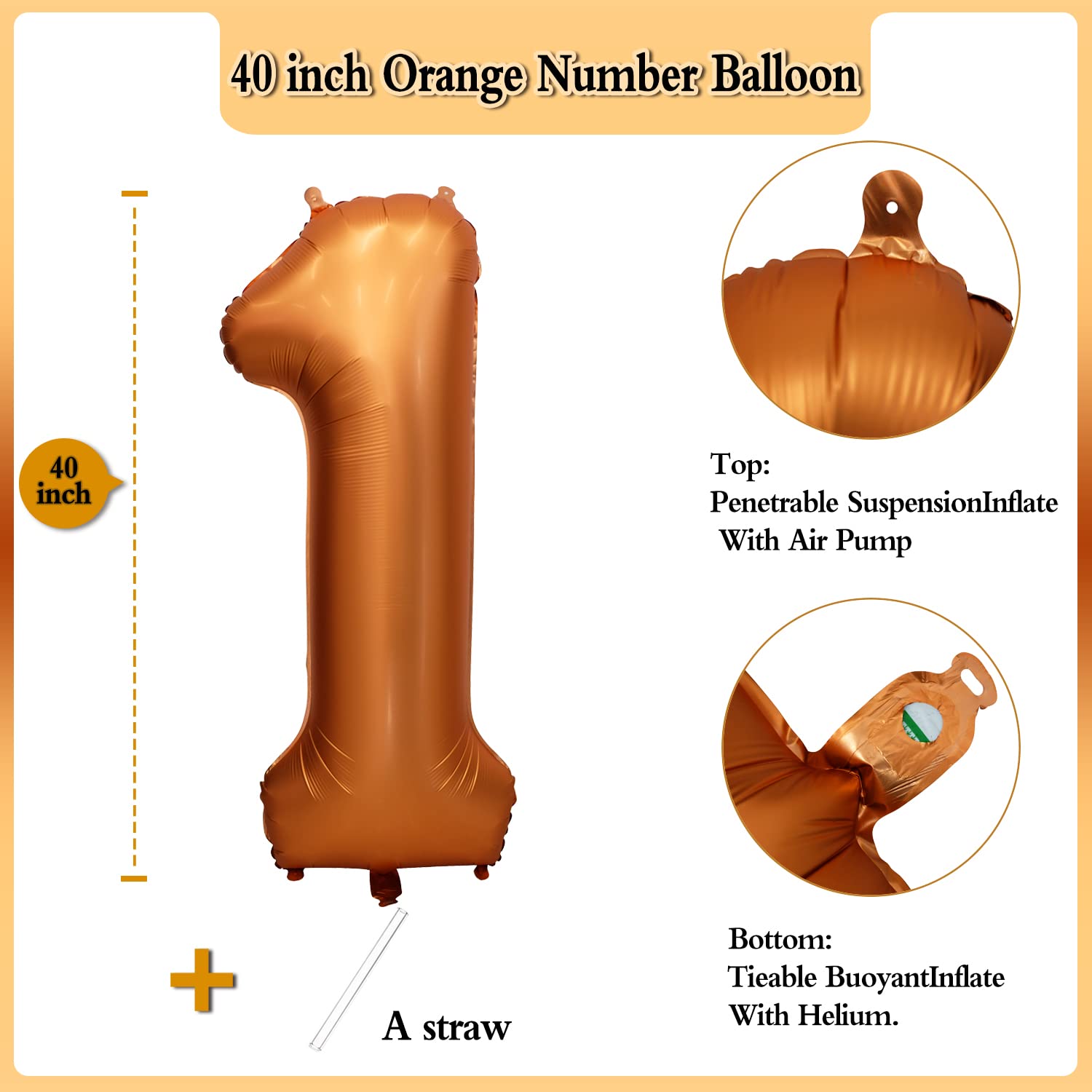 Red 0 balloon 40 Inch Giant Helium Foil Number 0 to 9 Red Balloon Birthday Wedding Party Digital Decorations (Number 0) — view 53
