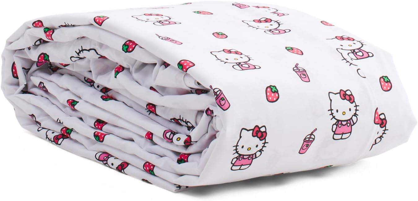 Amazon.com: Jay Franco & Sons, Inc. Hello Kitty Cotton Sheet Set ...