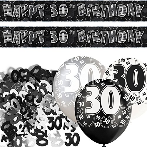 Happy Birthday - Set striscione per 30°