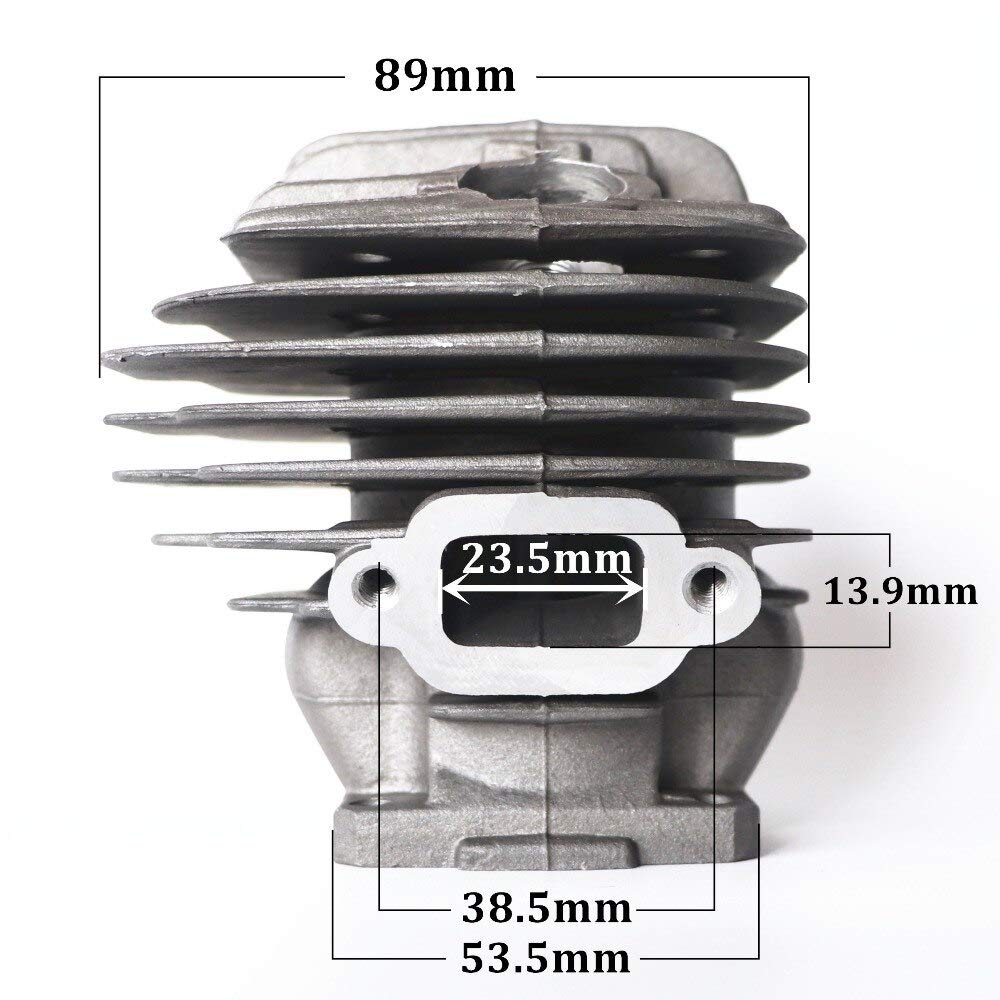 UNARAY Anillo de Pasador de pistón de Cilindro de 44,7mm Apto for Piezas de Motosierra Stihl 026 MS260 260