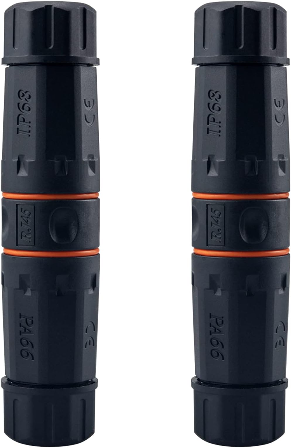 Amazon.com: VizGiz 2 Pack RJ45 Waterproof Coupler CAT6/CAT5E/CAT5 ...