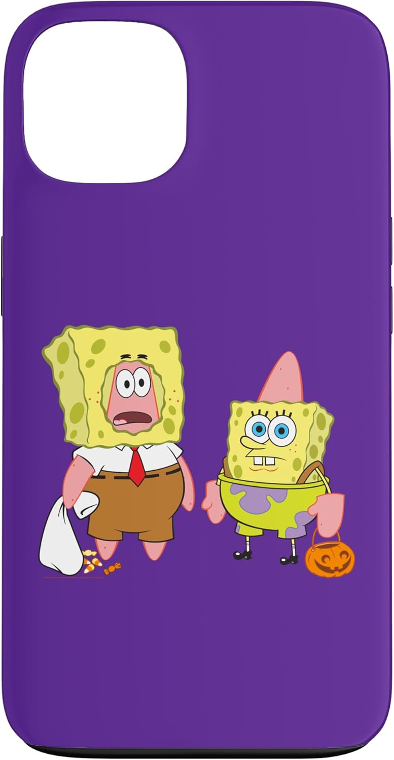 iPhone 16 Pro Max Spongebob Squarepants Halloween Patrick Costume Best Friends Case