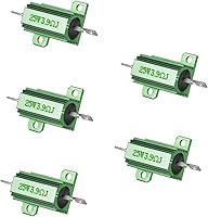 Vista 7 de Resistencia bobinada 10W 100 Ohm 5% Resistencias de carcasa de aluminio - 5pcs