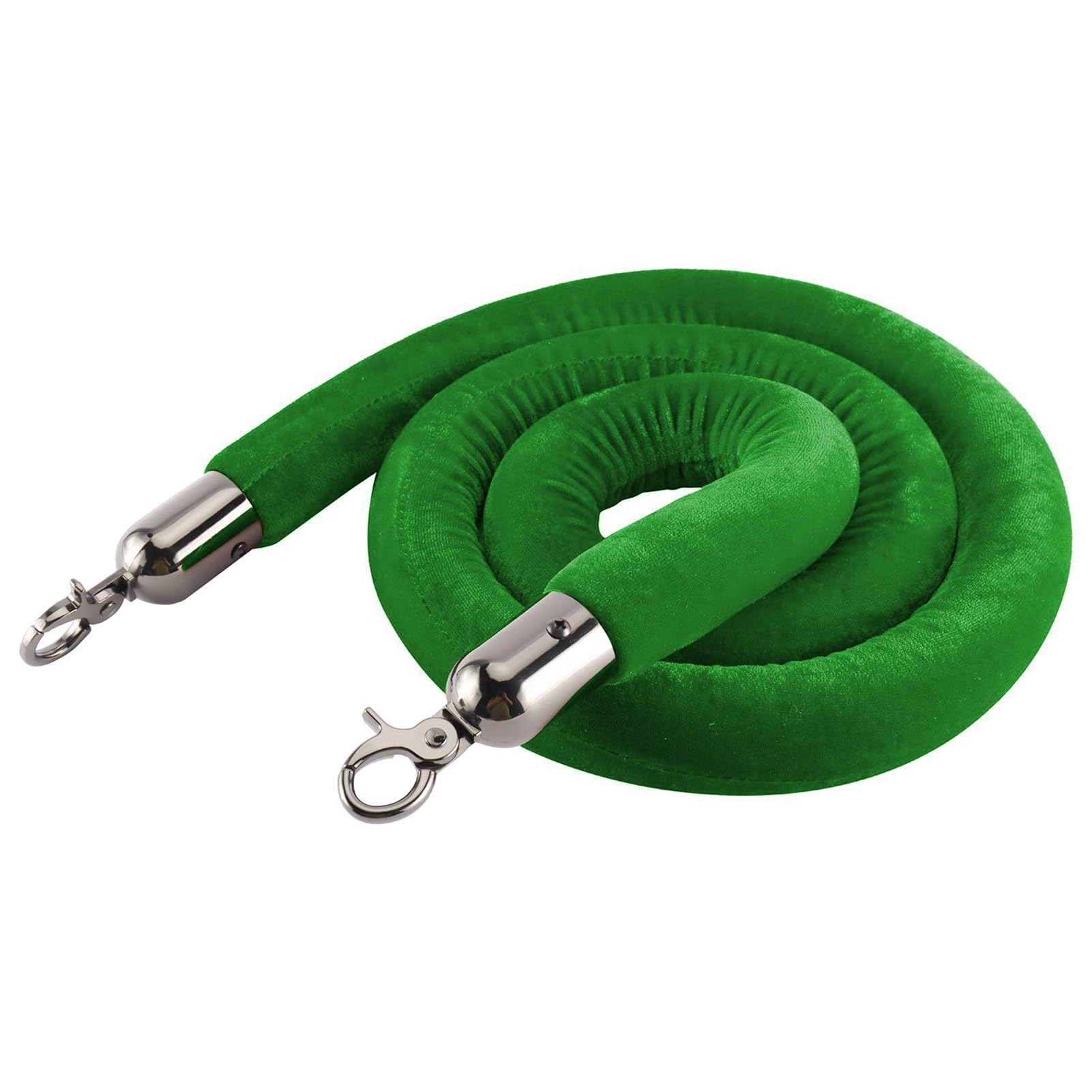 ZONSHJDKR Retractable rope, Rope barriers, Divider,Barrier Ropes with Stainless Steel Hooks, New Queue Crowd Control Stanchion, for Hotel Celebration Restaurants