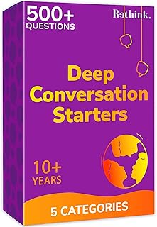 QUOKKA Conversation Cards Game - Universal Edition| 500 Questions | Original Version | Share Thoughts - Fun Talking Board Game for Family Night