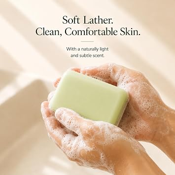 Hypoallergenic Organic Baby Soap Bar - Chamomile & Green Tea Oil - Gentle Cleansing Body Wash for Sensitive Skin | Babies, Toddlers, and Kids | 7 Bars