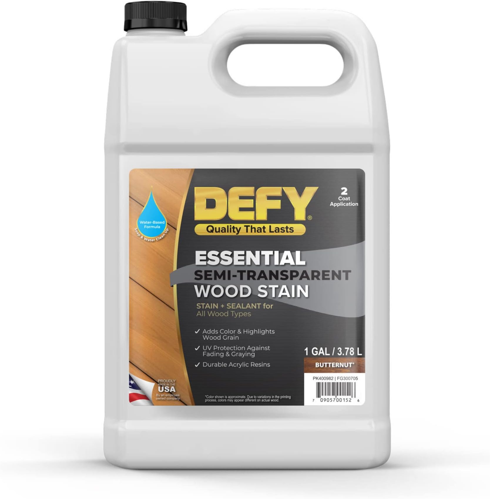 DEFY Essential Exterior Wood Stain