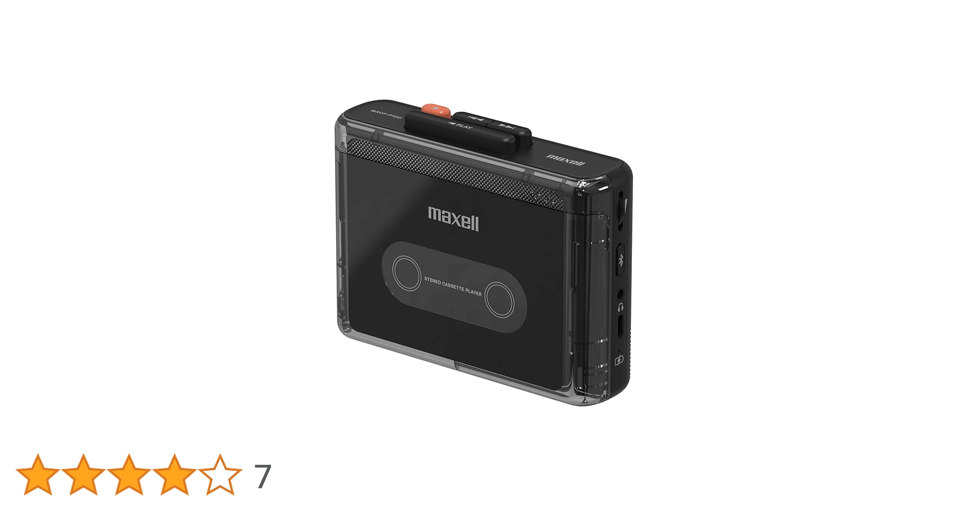 Amazon.co.jp: maxell Bluetooth対応 ポータブルカセットプレーヤー