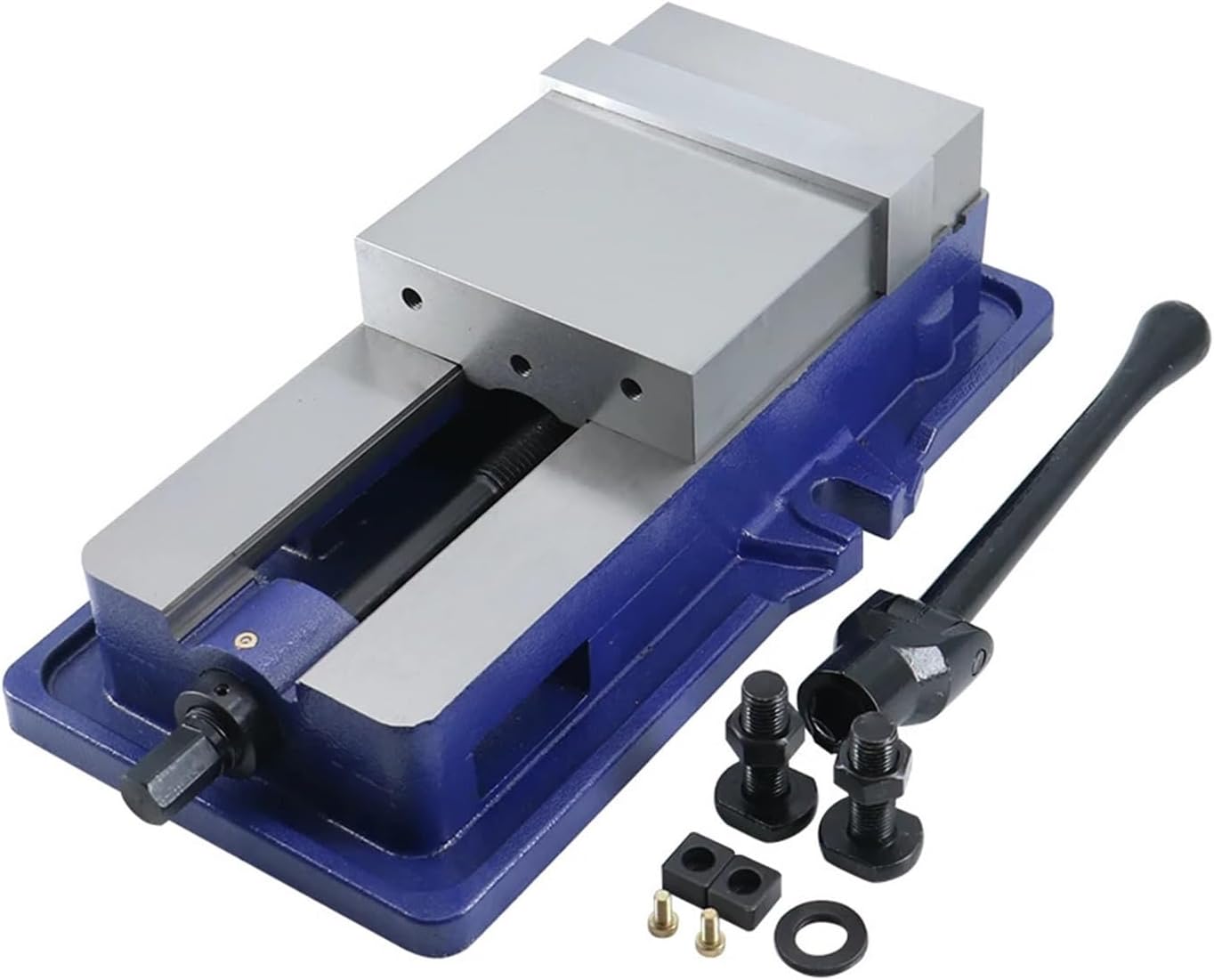 1pcs Hardened Metal 6" Precision Milling Drilling Machine Bench Clamping Lock Down Vise 6 Inch Jaw Width Drill Press Vice Clamp