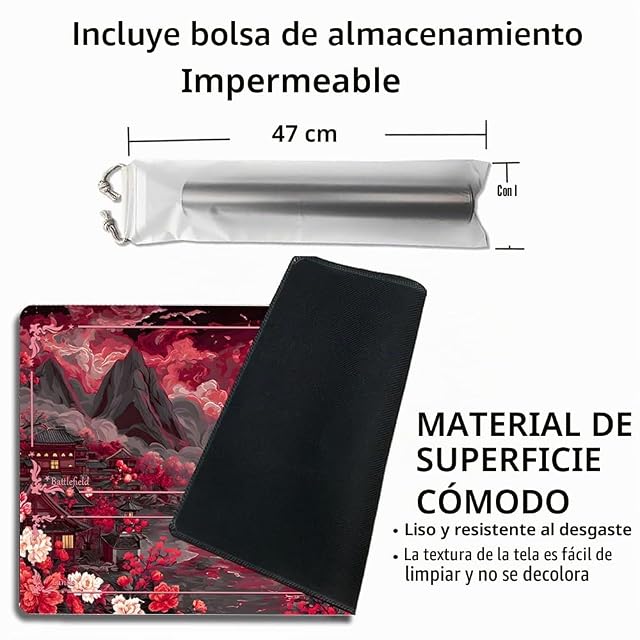 Foto 2 de 5 de MTG MTG Alfombrilla de juego XXL Premium (60 x 35 cm), diseño de fantasía de alta definición