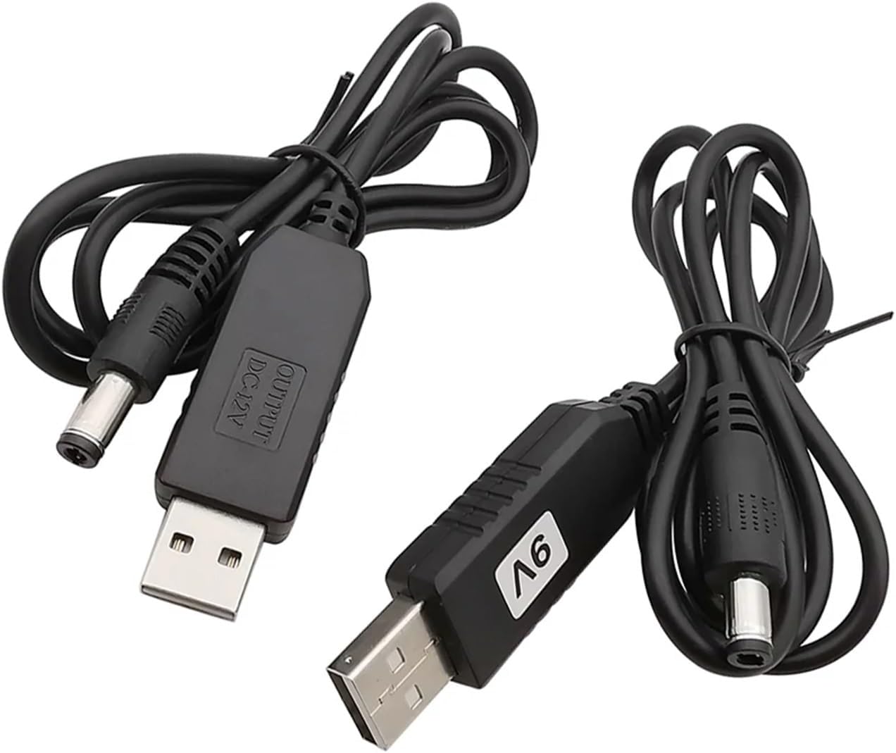 1pc DC 5V to DC 9V / 12V Step USB Power Boost Line Converter Adapter 2.1x5.5mm Charging Connector(Type 6)