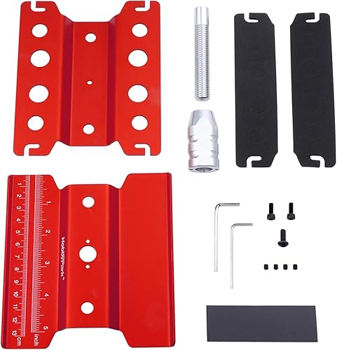 Miniatura 6 de Estación de trabajo de reparación de soporte de trabajo de automóvil a control remoto, herramientas de pasatiempos de aleación de aluminio para 110