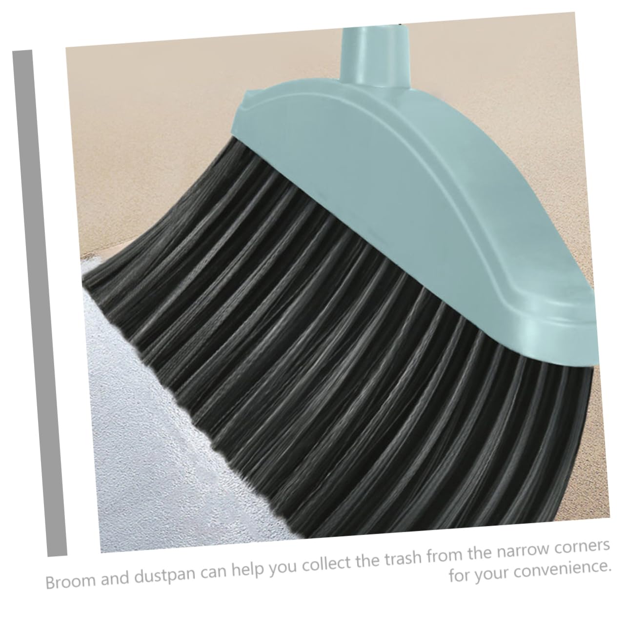 AUTSUPPL 1 Set Home Cleaning Broom Lobby Dust Pan Broom and Dustpan for Classroom Home Cleaning Supplies Broom Dust Pan Lobby Dustpan Garbage Shovel Room Cleaning Broom and Dust Pan Plastic