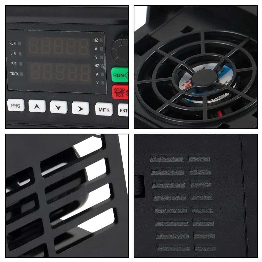 Inverter per motore mandrino 400Hz 1.5KW 220V uscita