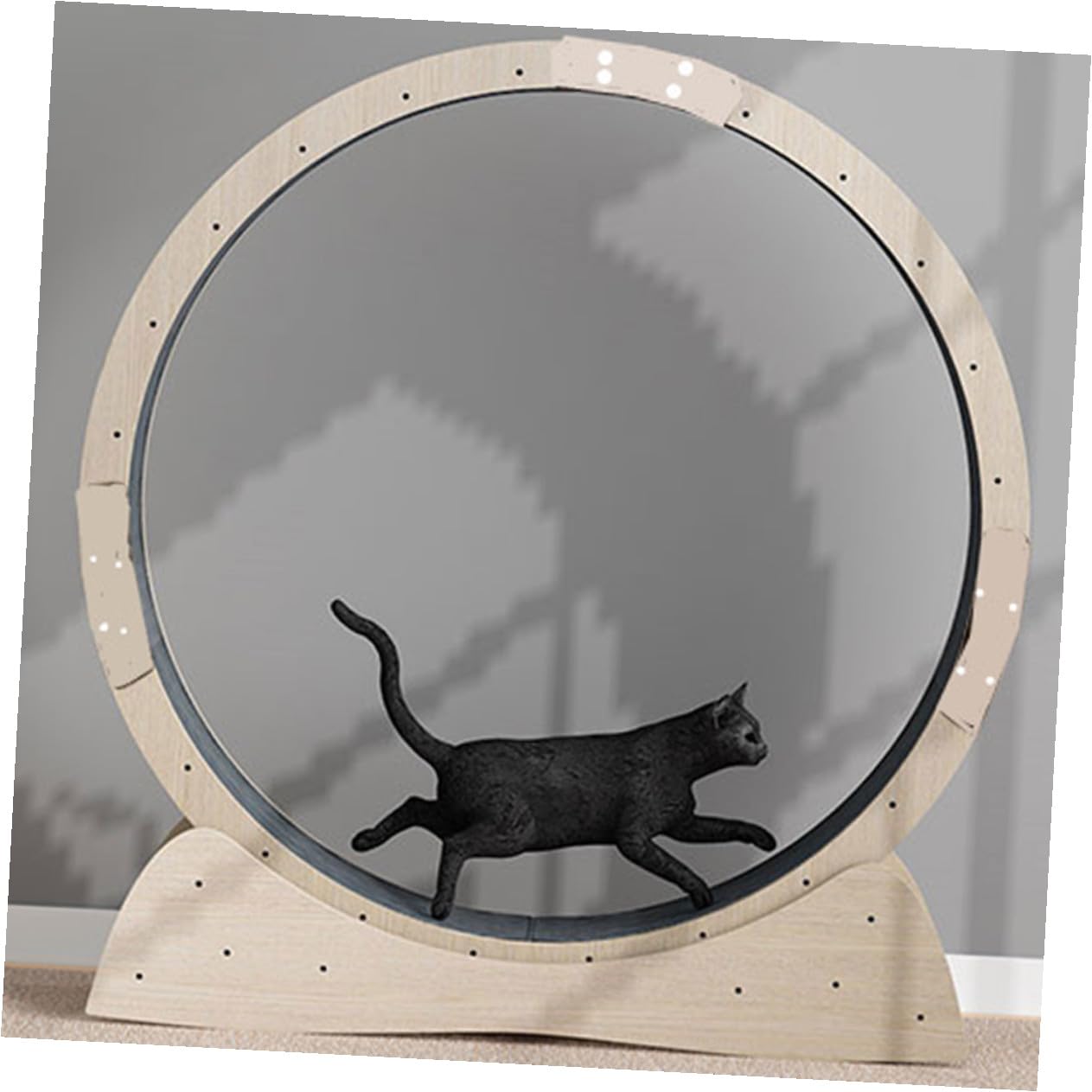 ARTIBETTER Katzenkratzmatte Ersatzpolster für Katzenlaufrad Rutschfestes Kratzpad aus Robustem Material Geeignet für Katzengrößen Multifunktionales Zubehör für Indoor Katzenlaufband