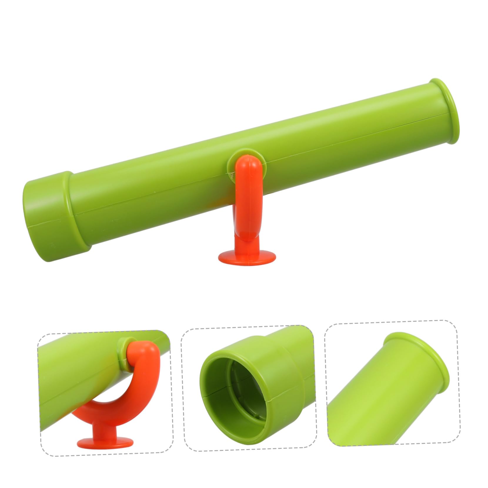 Telescopio Pirata de Juguete para Niños, Telescopio Monocular Pequeño Verde, Accesorio para Columpios, Resistente y Portátil, Adecuado para Juegos al Aire Libre y Aprendizaje Educativo