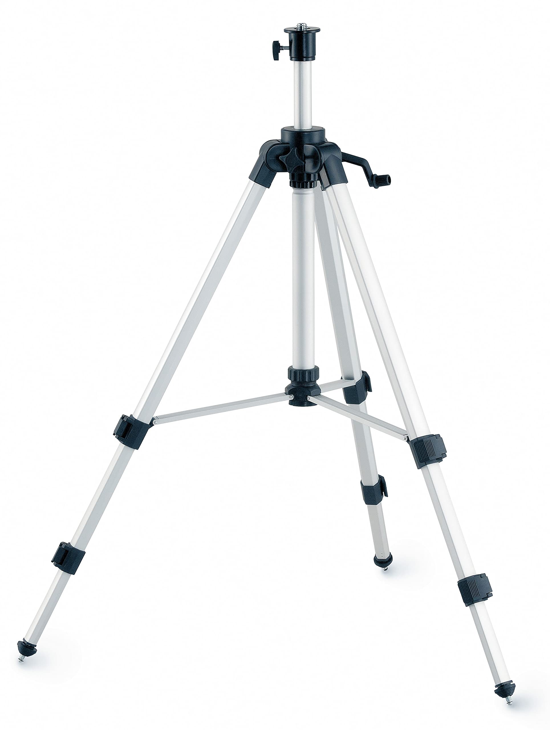 LEICA 302000 - Trípode de aluminio FS 10 con columna telescópica para niveles láser rotativos Roteo