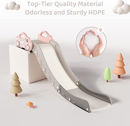 Miniatura 7 de Sofá deslizante para niños pequeños de 1 a 3 años, accesorio adicional para cama con barandilla de base segura, zona de amortiguación extendida de