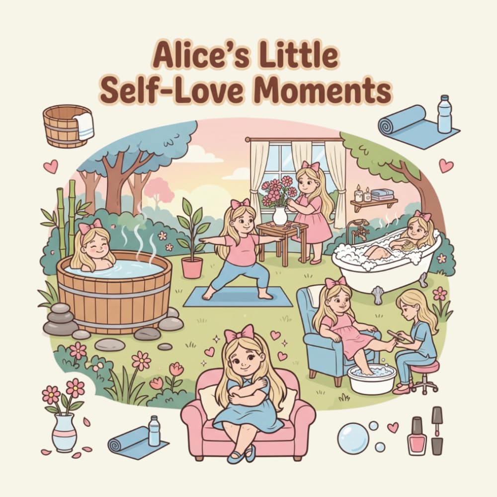 Alice’s Little Self-Love Moments Coloring Book: A Self-Care & Self-Love Coloring Book