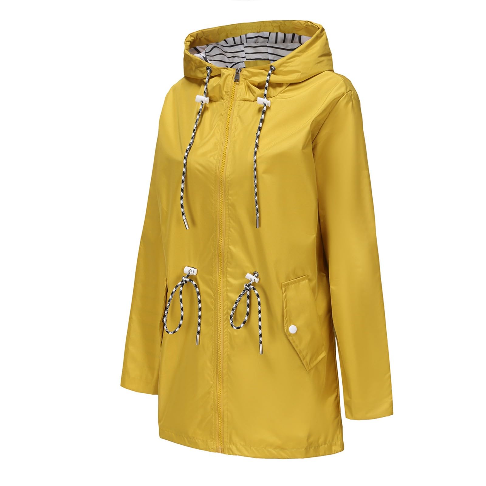 Impermeabili Da Donna Giacca A Antipioggia Impermeabile Leggero Trench Con Cappuccio Esterno Maglie Pile Invernali Trekking Antivento Vento Moto Pioggia Ciclismo Montagna Invernale Soft