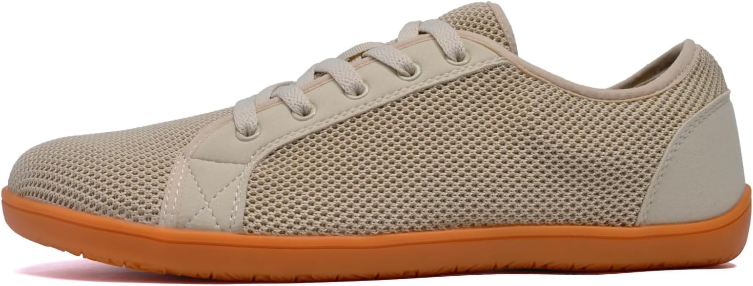 Men's Wide Minimalist Shoes Barefoot Sneakers Zero Drop Sole Optimal Relaxation
