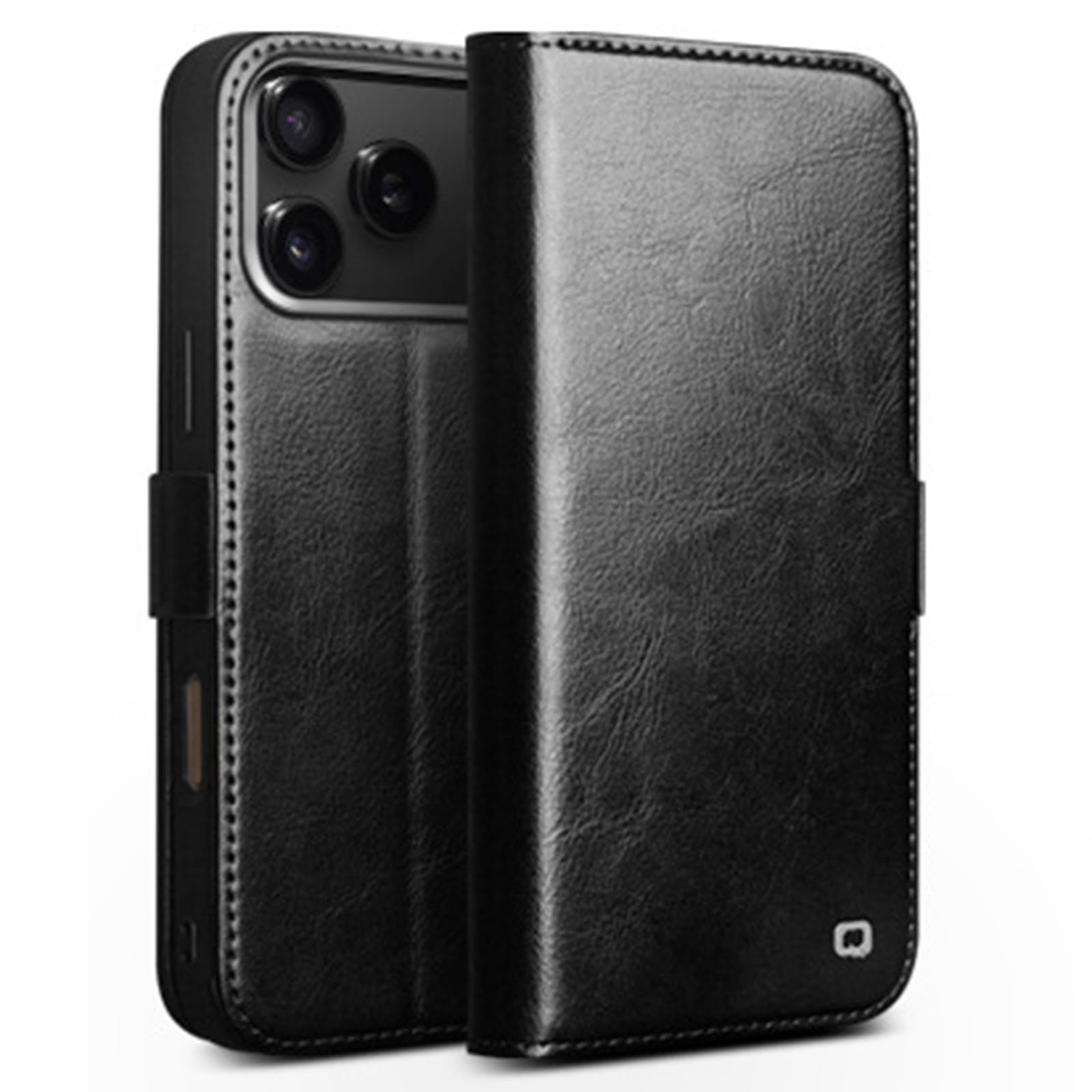 Housse iPhone 17 Pro à rabat en cuir idéal pour vos déplacements - 8