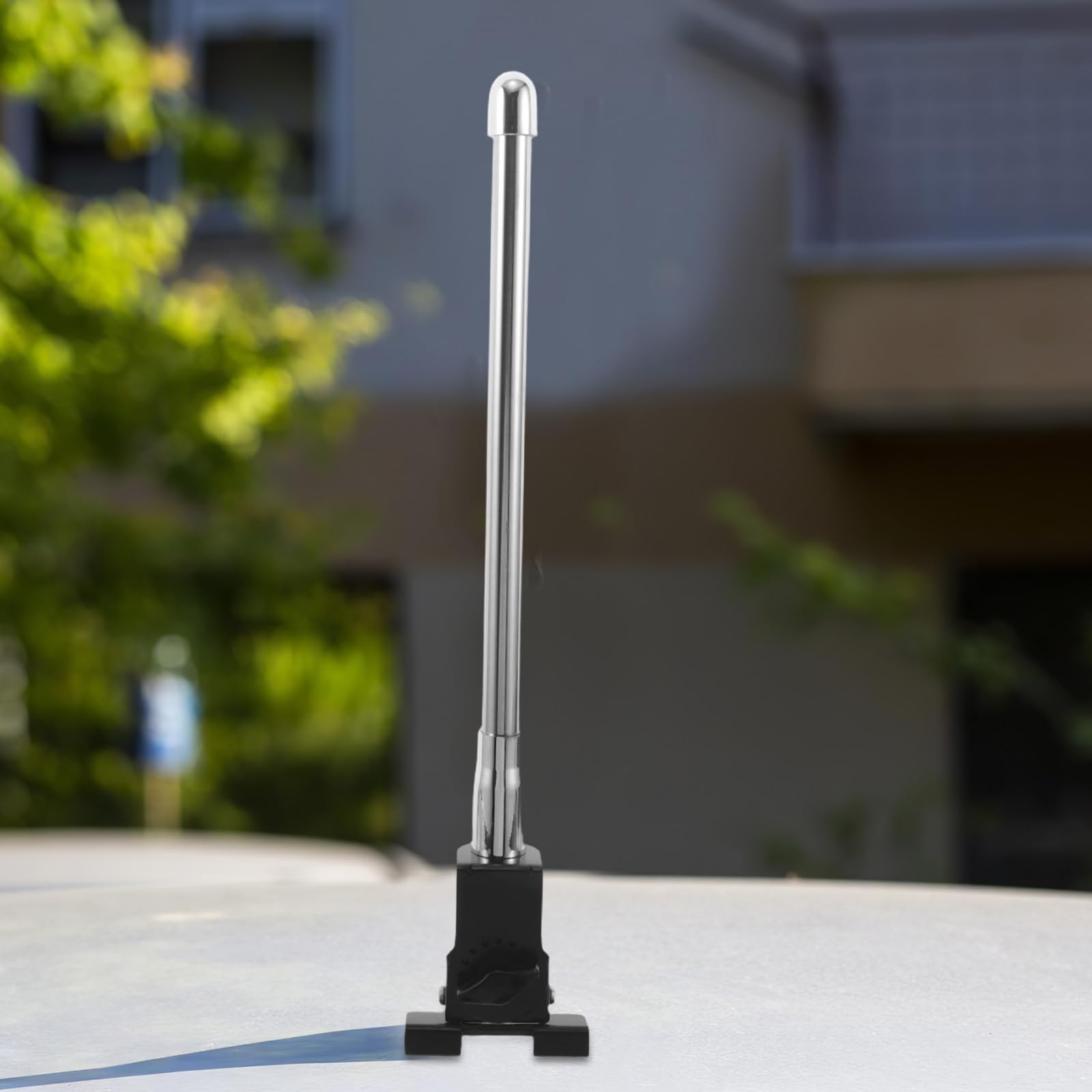 Antena para Vehículo - Accesorios Exteriores para Decoración Y Mejora de Señal - Reemplazo de Antena Esencial para Camioneta de 36 Cm (Negro)