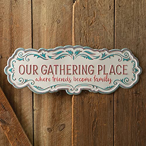 CTW Collection 440147 Our Gathering Place Metal Wall Sign