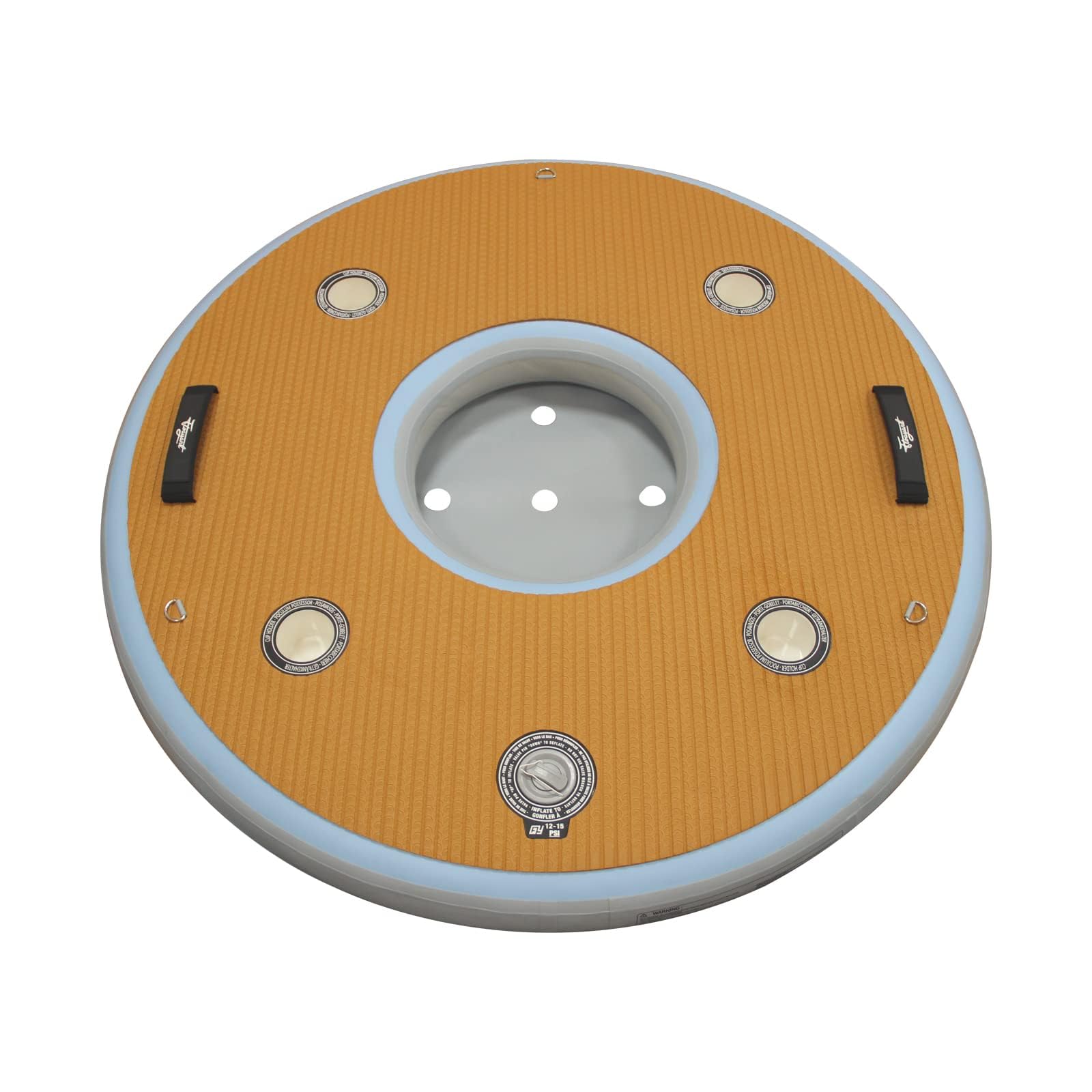 FLOAYANT Inflatable Floating Bar, 4FT Water Drink Bar with Ice Bucket