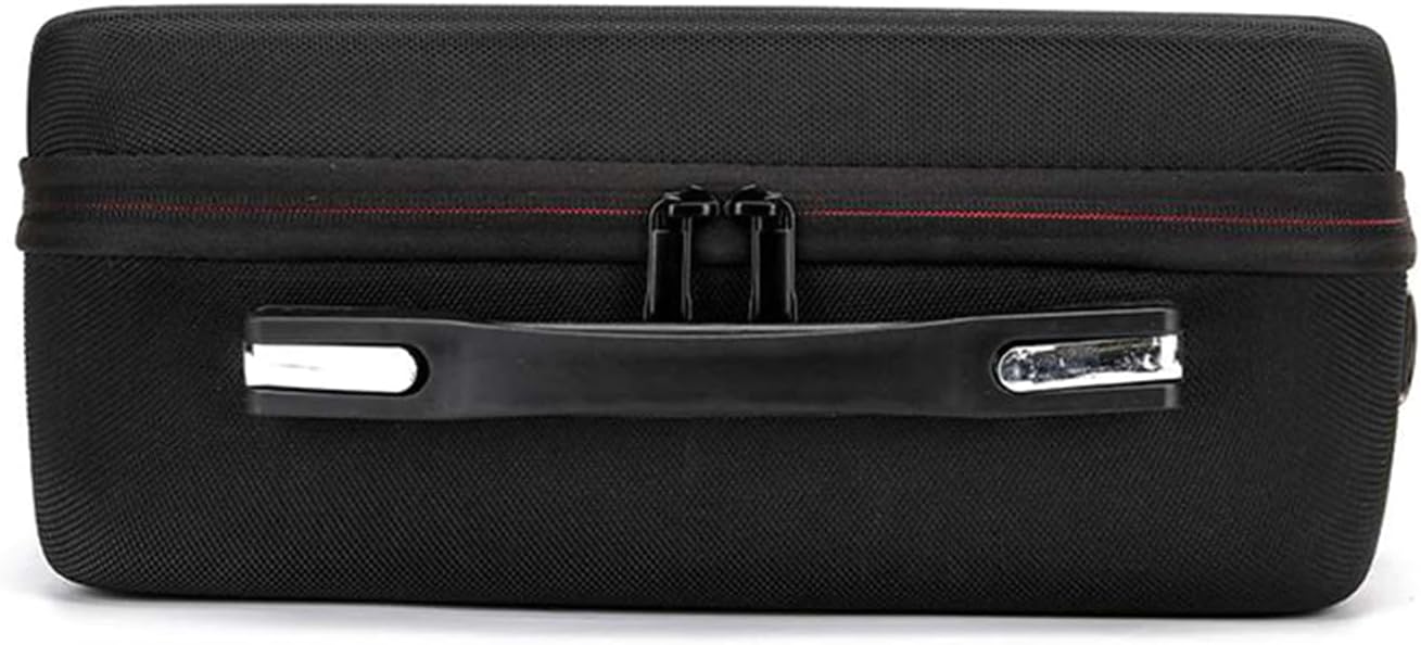 Black UAV Accessory Case Storage Bag For Avata 2 Shockproof Container Box Multifunction Hard Shell Organiser Crossbody Bag