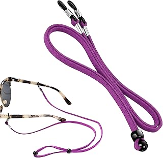 サングラスストラップコード男性、メガネストラップ、調節可能なサングラスリテーナー - メンズ スポーツ アイウェア リテーナー チェーン | 当社のメガネストラップは、男性 女性、子供用サングラス、日常メガネ、安全メガネ、老眼用