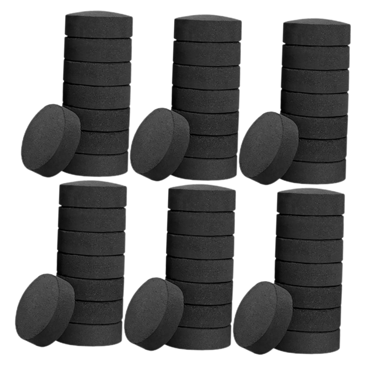 Carbón para Parrilla de 70 Pastillas Negro, Carbón Vegetal