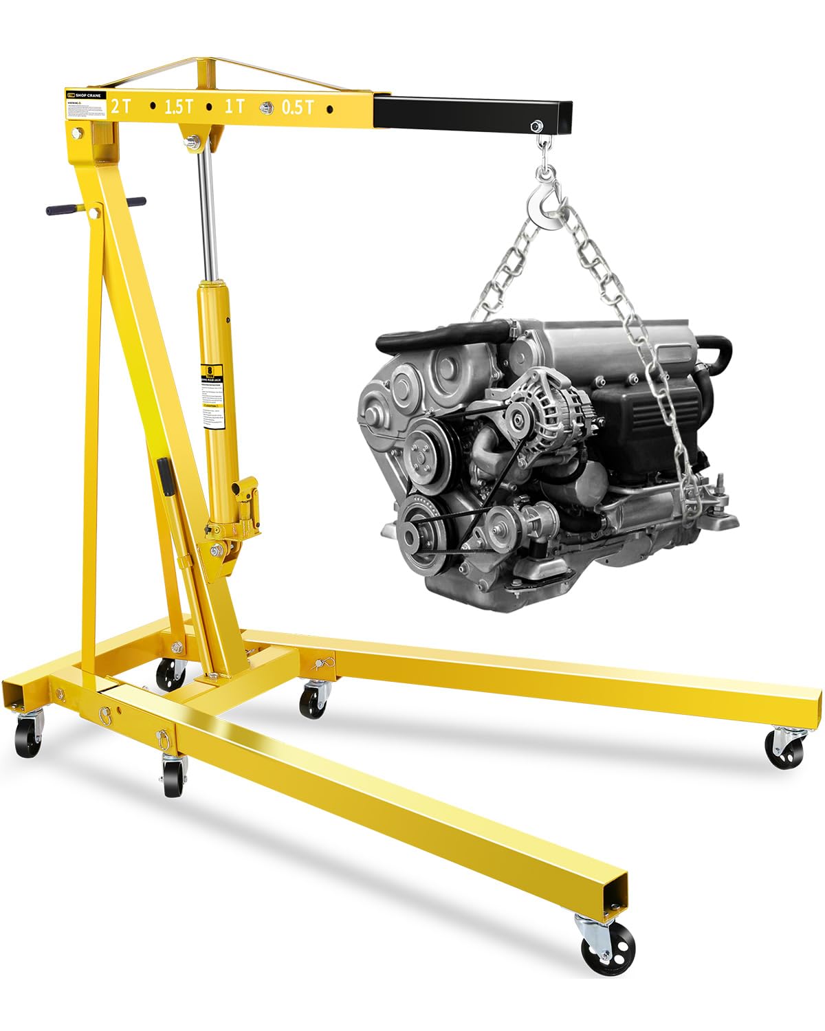 ExploreHorizon 2-Ton Shop Crane