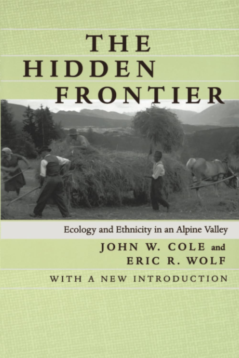Hidden Frontier: Ecology and Ethnicity in an Alpine Valley