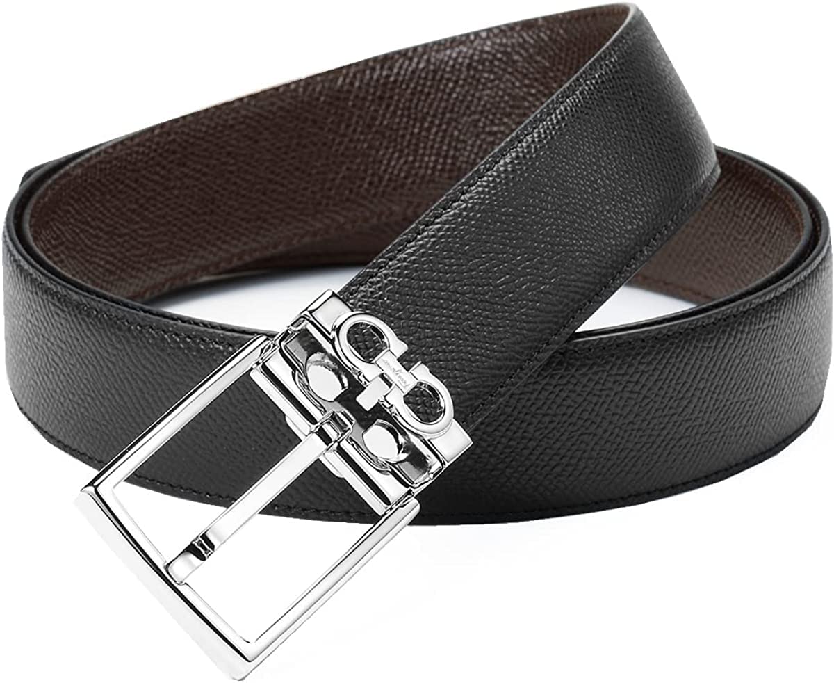 Amazon | (フェラガモ) FERRAGAMO リバーシブルベルト（ピン
