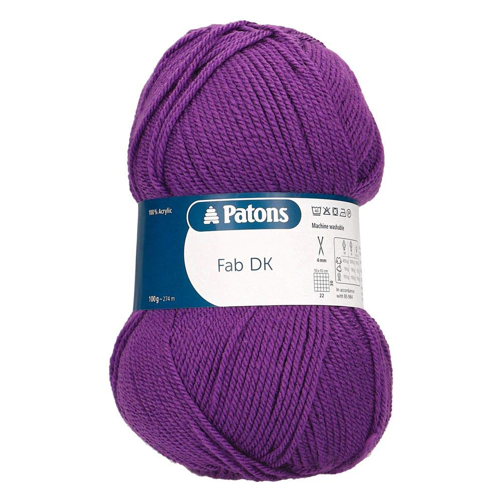Patons Fab DK, Purple (2313), 100g