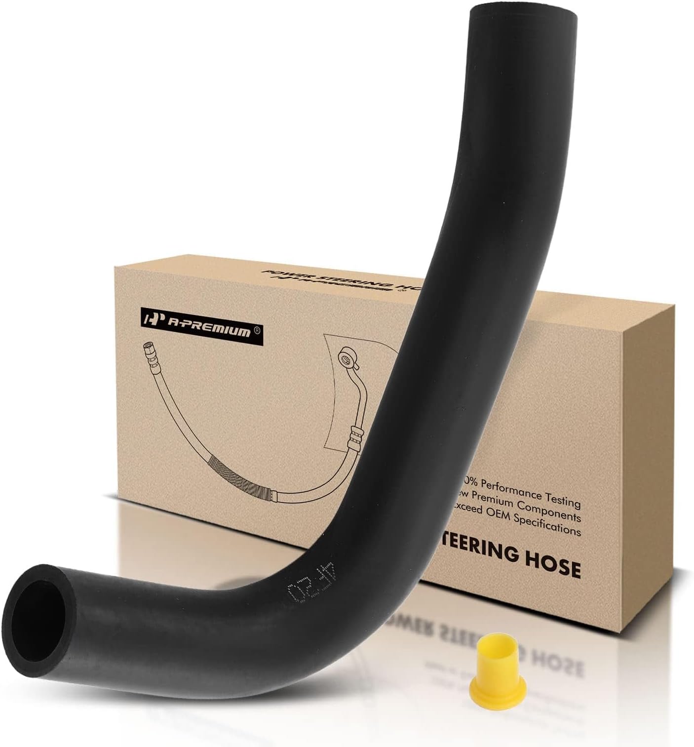 A-Premium Power Steering Reservoir/Suction Line Hose Assembly Compatible with Honda Odyssey 2005 2006 2007 2008 2009 2010, 3.5L, Reservoir To Pump