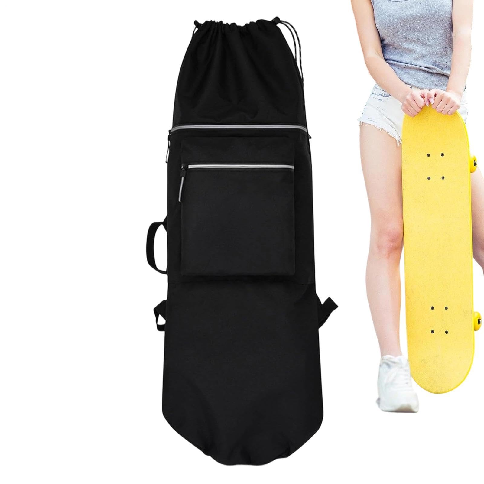 Mochila de monopatín espaciosa y cómoda para llevar tu tabla a todas partes 8