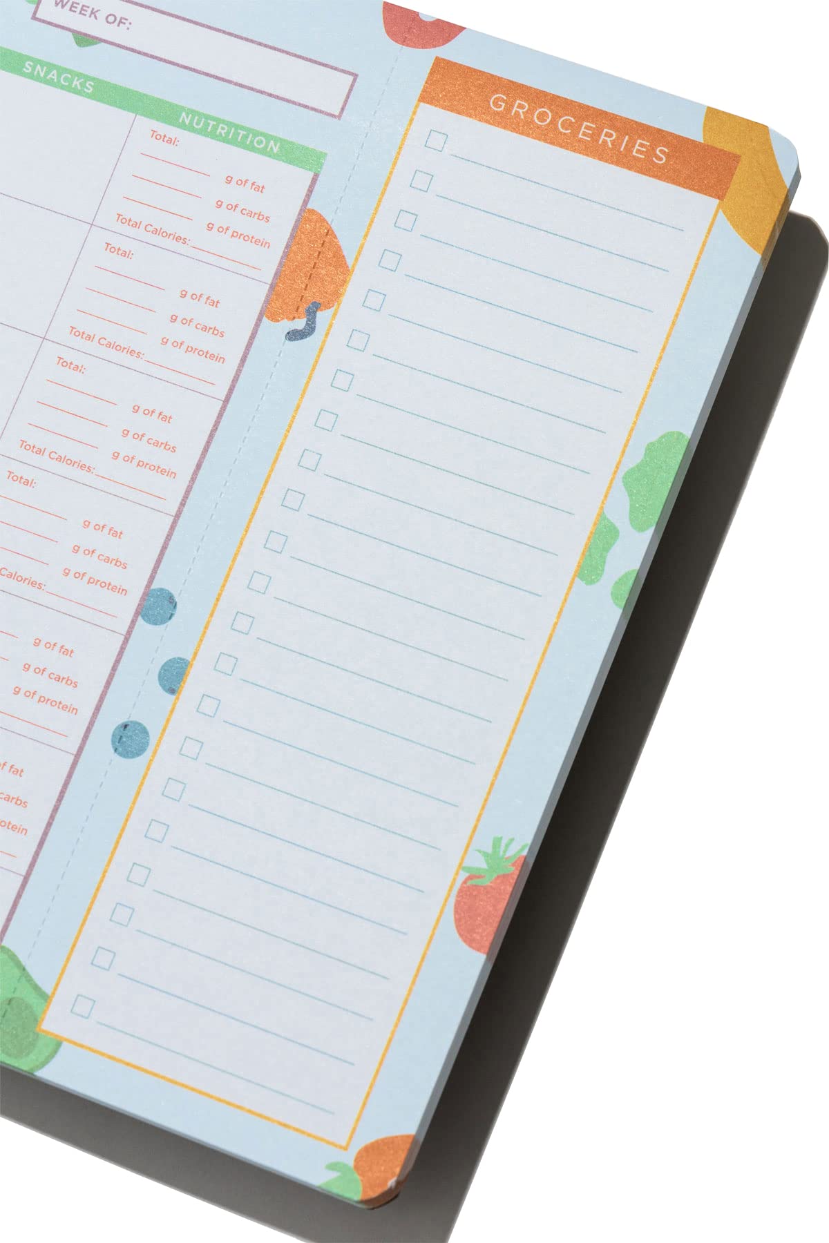 Buy Blogilates Meal Prep Pad (8”X10”) Meal Planner & TearandGo