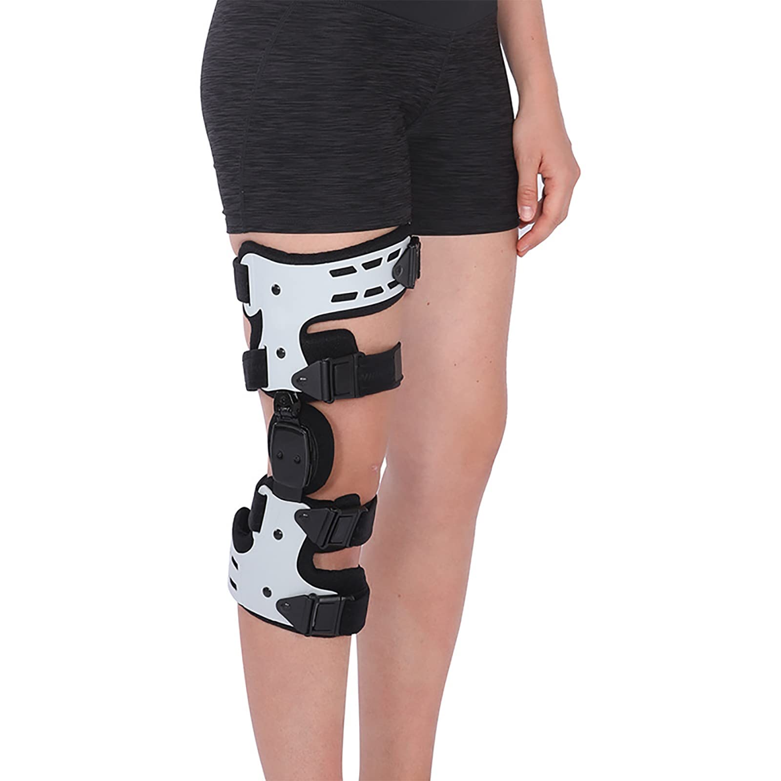 Zawiasowy Stabilizator Kolana, Regulowany Stabilizator Nogi Do Stabilizacji Chirurgicznej, Do Rehabilitacji Ortopedycznej I W Przypadku Zerwania Łąkotki, Stabil