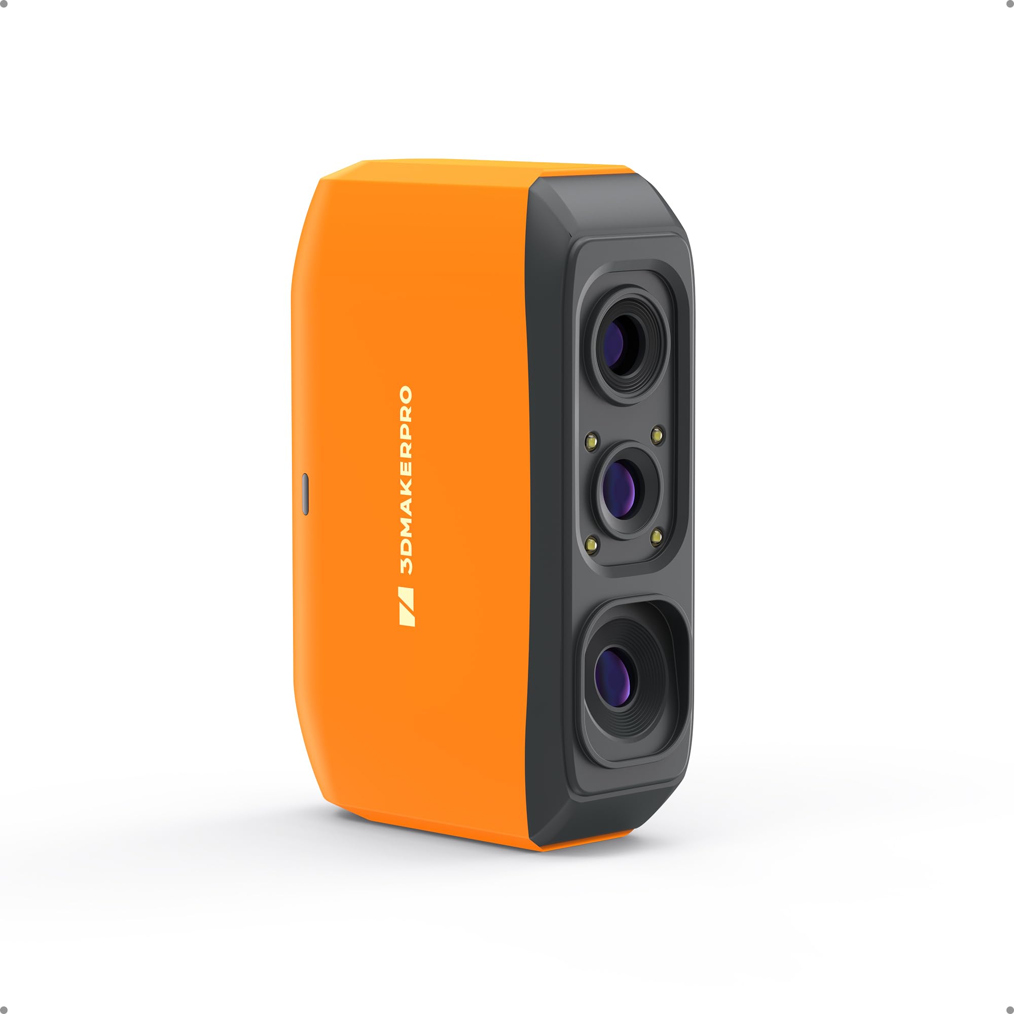 3DMakerpro Fox 3D Scanner für 3D Drucker, Handheld 3D-Scanner mit markerloser KI-Verfolgung, 0,07 mm Präzision, Schnelles Scannen für 3D-Modellierung, Einsteiger-freundlich, inkl. Drehteller
