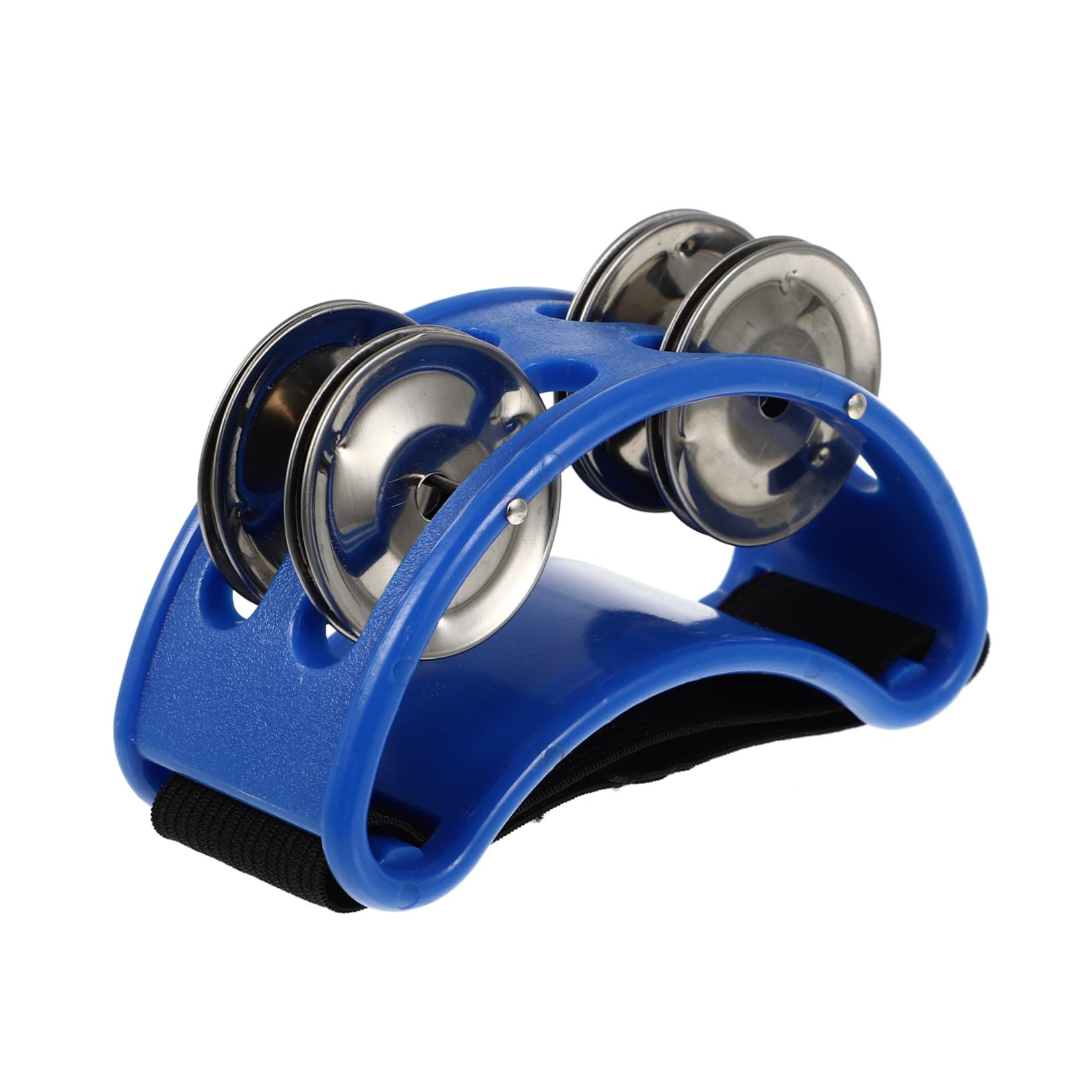 SUPVOX Musical Instrument for Percussion Instrument Foot Rattle Bell Stage Perform Blue Foot Jingle Bells