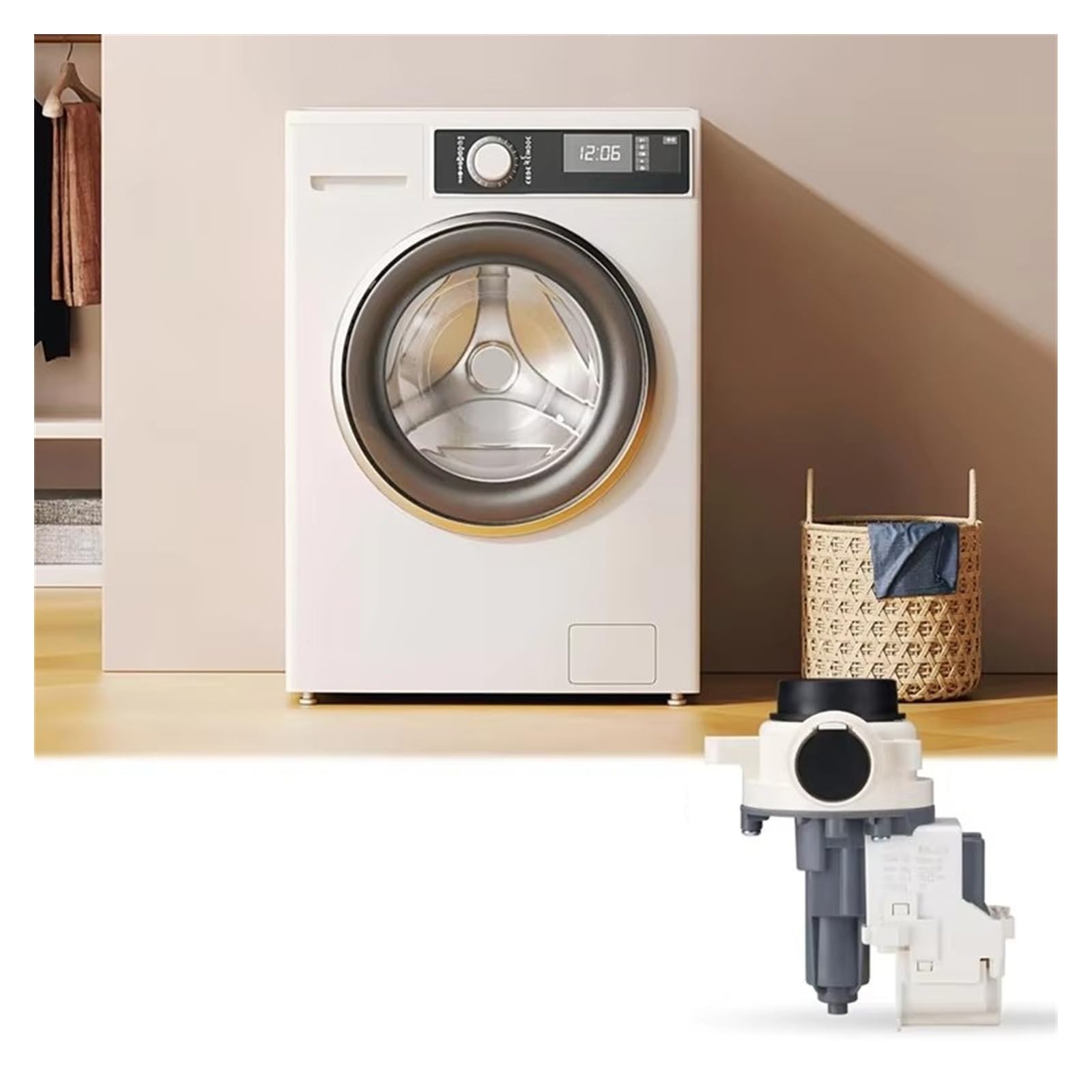 lavatrice Laugenpumpe Motore Per Kenmore Parti Della Pompa Di Scarico Della Lavatrice 120V 60Hz 1.2A