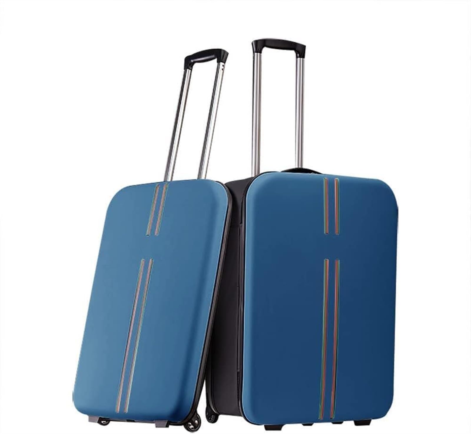 Valigia Bagaglio A Mano Pieghevole Valigie Robuste E Durevoli con Valigia da Viaggio Ruote Valige Bagaglio Mano(A,20inch)