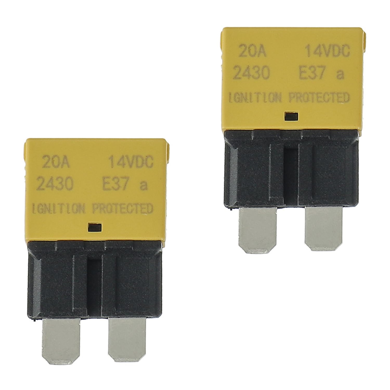 10A DC 12V-14V Auto Reset Circuit Breaker ATC/ATO Low Profile T1 Mini Blade Fuses Breakers for Car Trucks Marine Boat RV Solar and More,2 Pack — Amazon image 19
